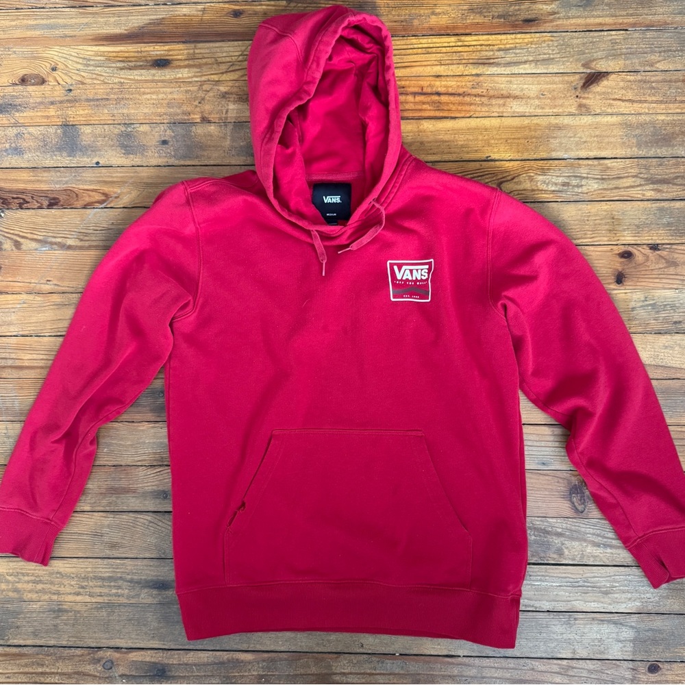 Vans Red Sweatshirt